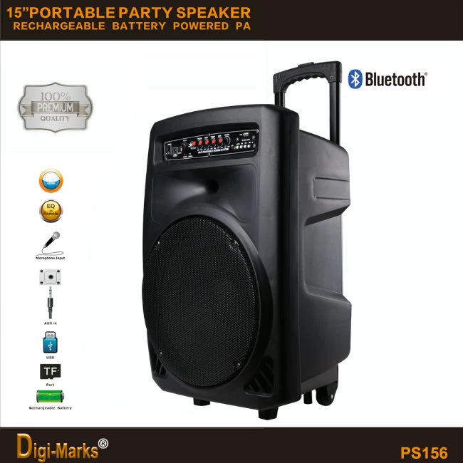 Guangzhou Manufacturer Cheap Multi-Functional Bluetooth Stereo Battery Active Portable Speaker